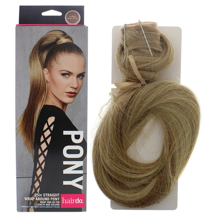 Straight Wrap Pony R14 88H Golden Wheat 25 Inch