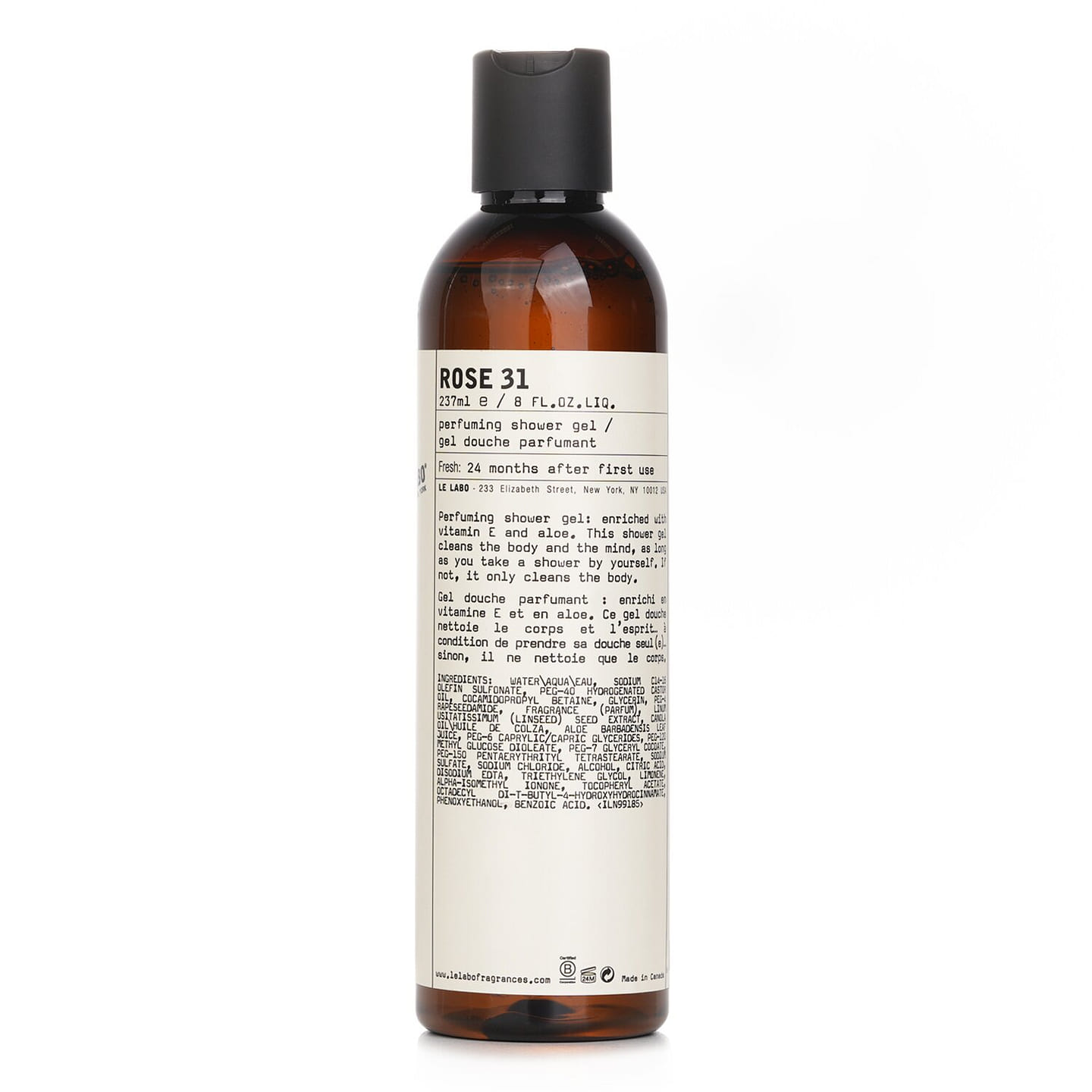 Le Labo Rose Perfuming Shower Gel 237 ml