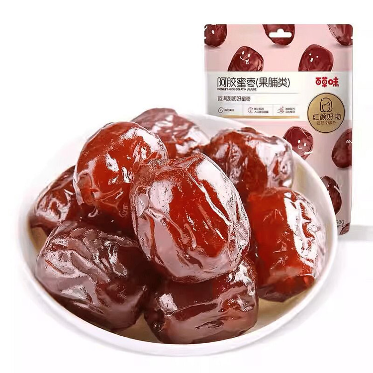 百草味阿胶蜜枣228g*1袋 228 克