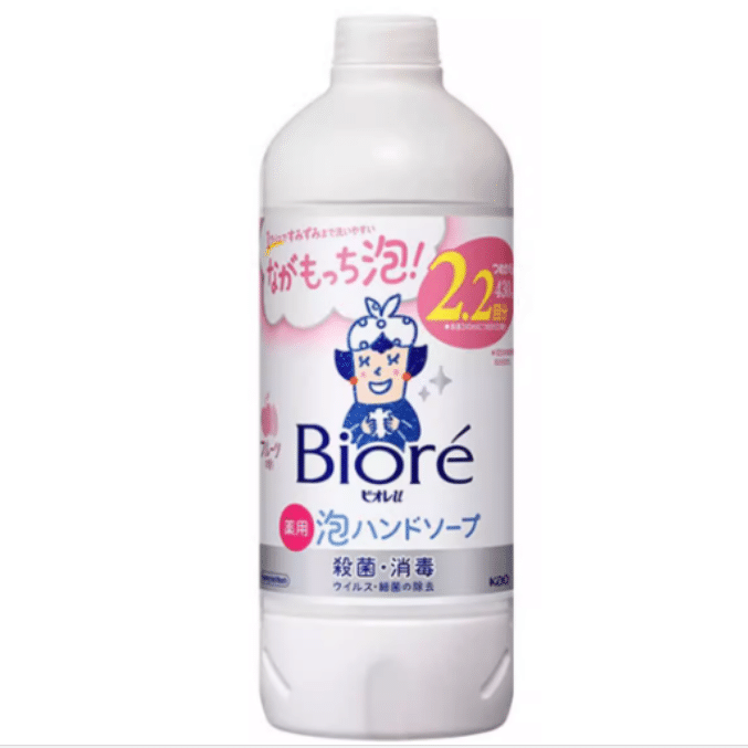 KAO Biore Foam Hand Wash Refill, 430ml #Fruit 1 個