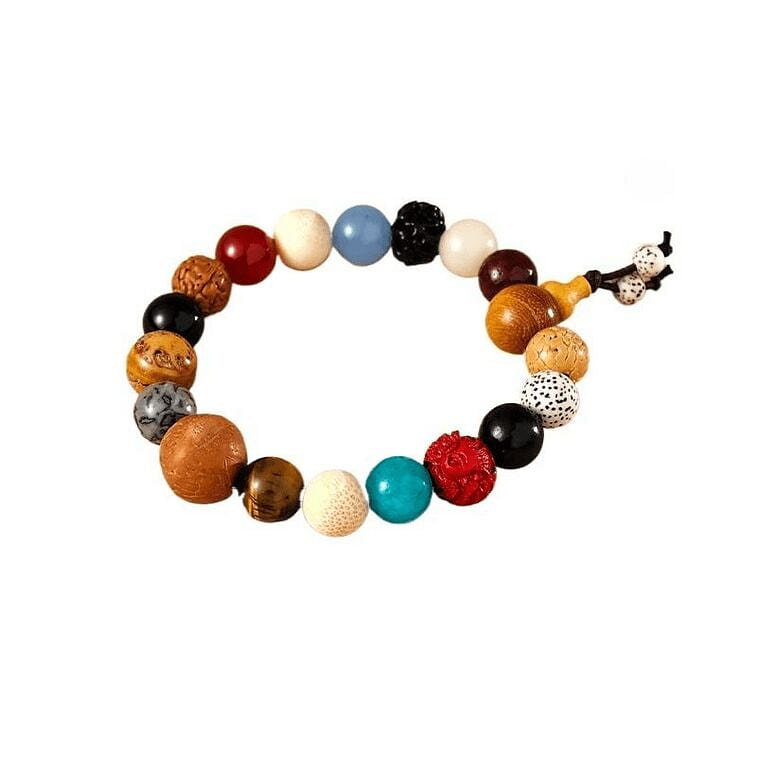 18 Seed Zodiac Bracelet Bodhi Chicken 15cm 1 box