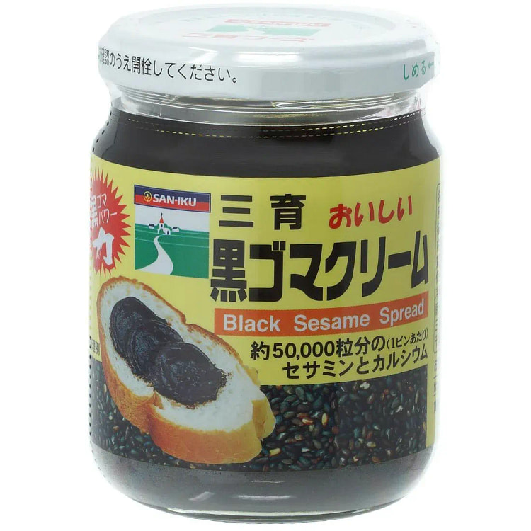San-iku Black Sesame Spread 190g 1 bottle