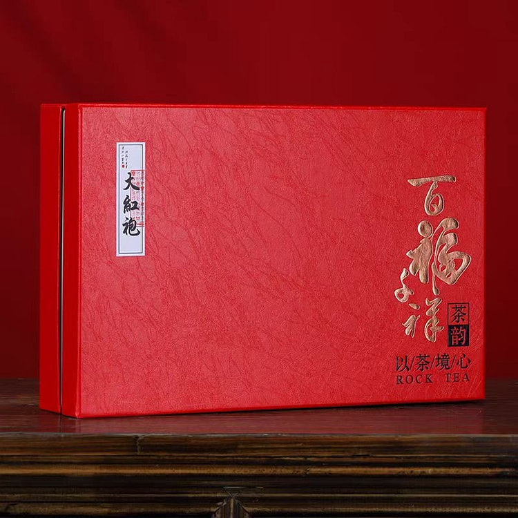 新茶 大红袍茶叶礼盒装250克 乌龙茶 浓香型