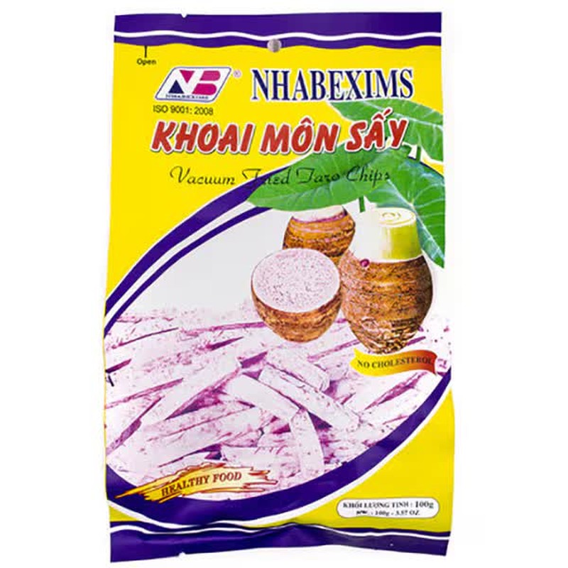 Nyabeximus Taro Chips 100g 1 each