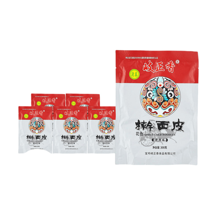 [中国直邮]岐正香 宝鸡擀面皮 300g*6