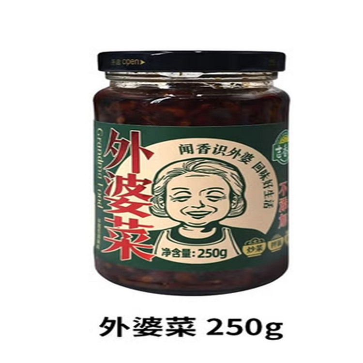 吉香居 外婆菜开味下饭菜 250 克