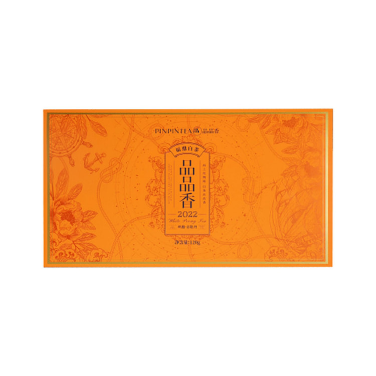 品品香2022年原料丝路白牡丹 福鼎白茶 礼盒装 69.99 盒