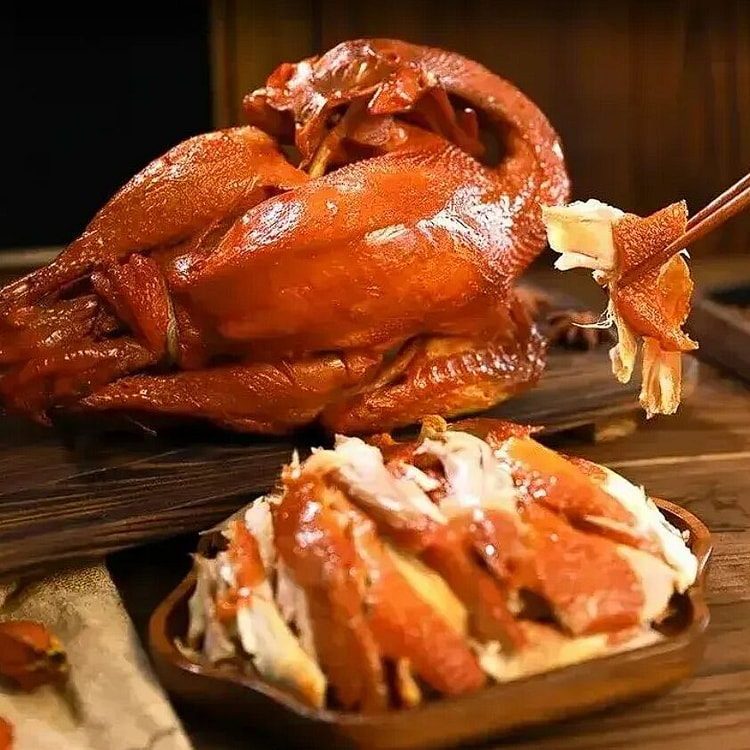 樟茶鸡