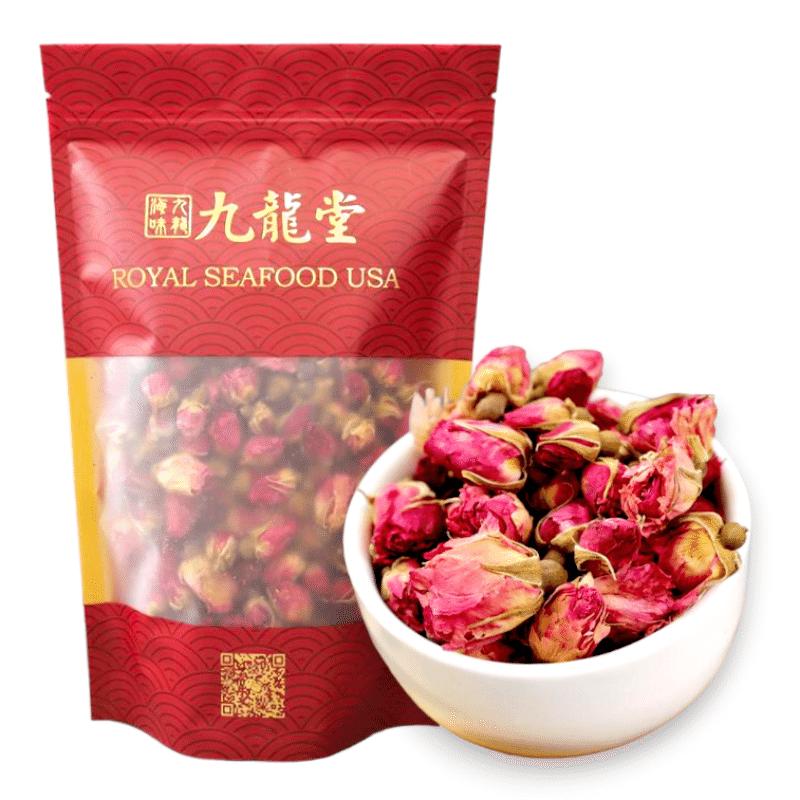 九龍堂 特级大朵纯天然玫瑰花茶 美容养颜 理气解郁 4 盎司