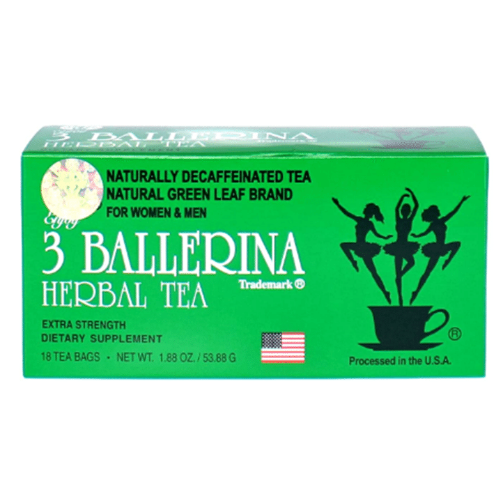 3 Ballerina Herbal Tea Dieters’ Drink Extra Strength 18 bags 1 each