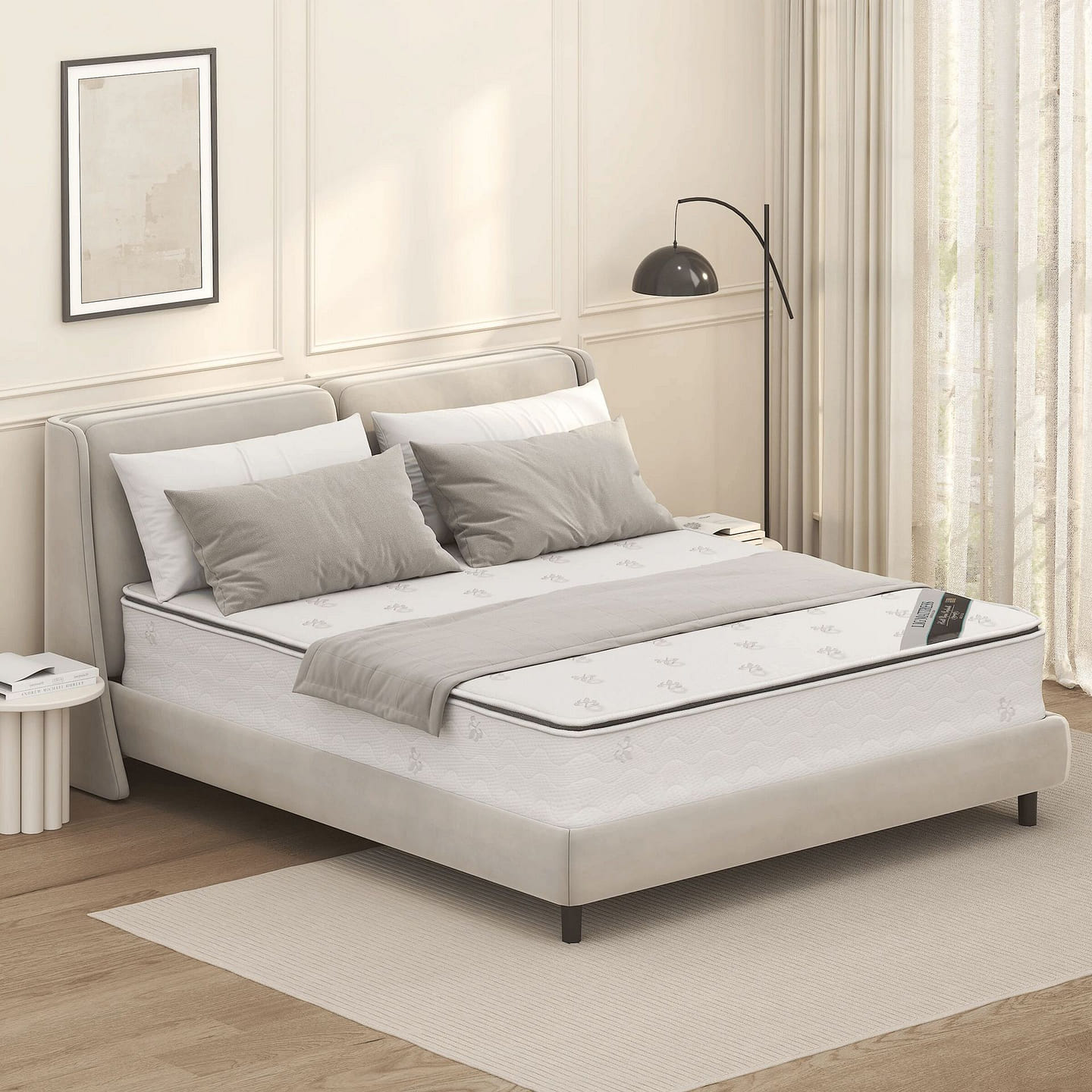 Full Size 3E Coconut Comfortable Firm Mattr 1 count