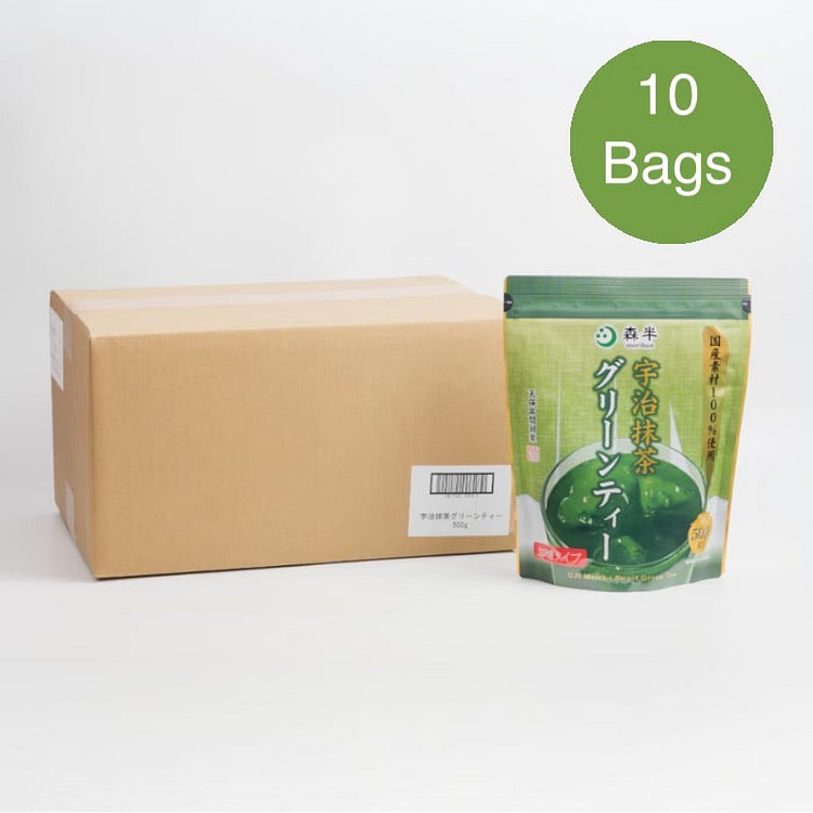 Morihan Uji Matcha Tea 500g x 10 Bags 1 each