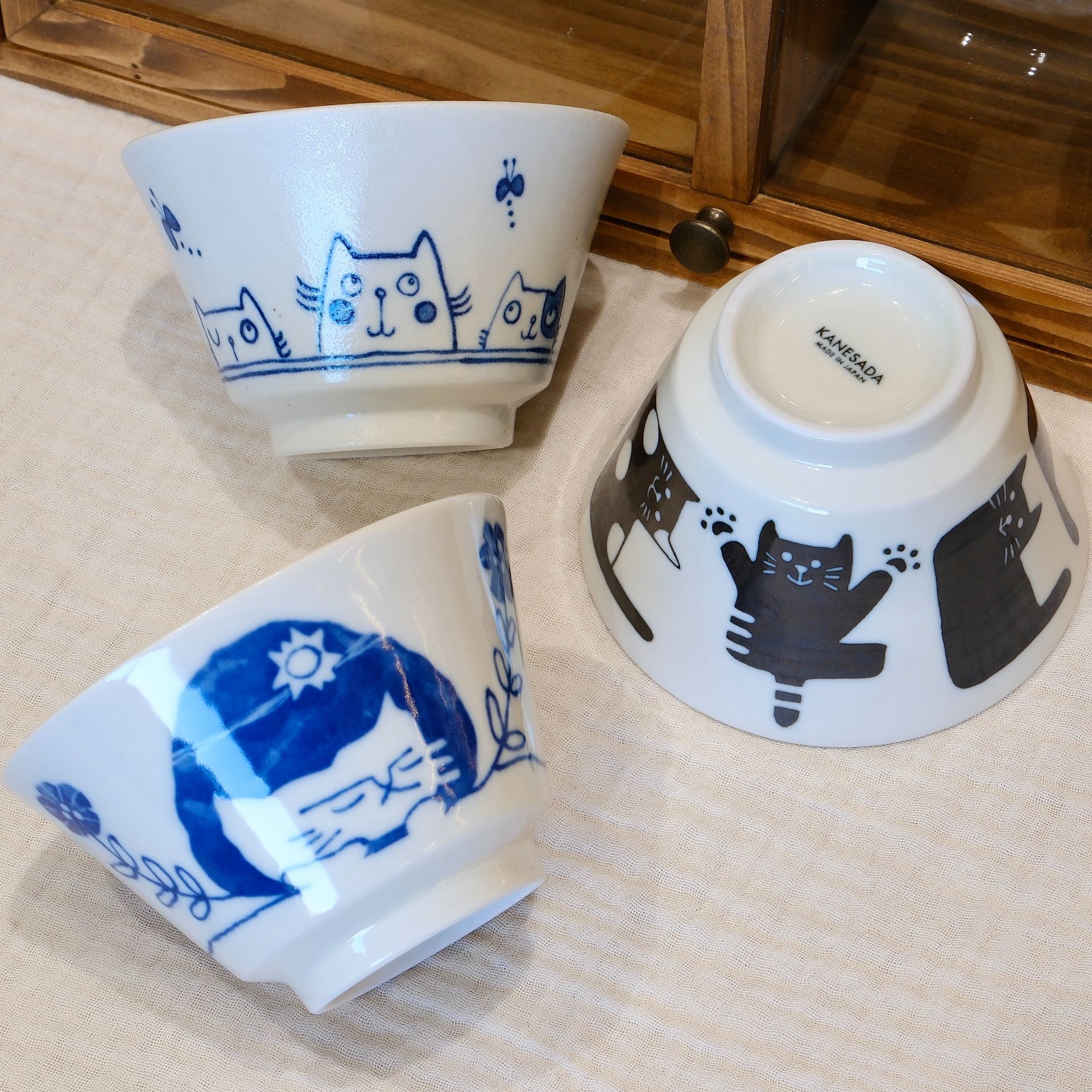 Kanesada Seito Cat H6.8cm Rice Bowl - #1 1 count - Weee!