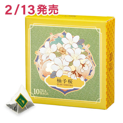 LUPICIA Sakura Yuzu Oolong Tea 10 Bags 1 each