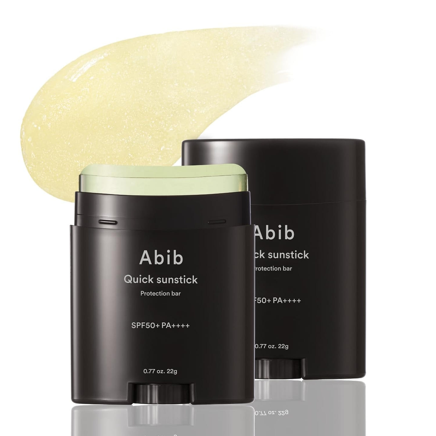 Abib Quick Sunstick Protection Bar SPF50+ 0.77 fl oz/22 g Sun Care, No Whitecast 1 each