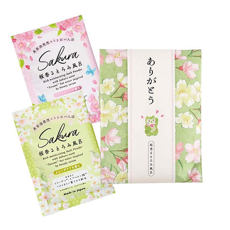 Bộ sữa tắm cho mèo may mắn Beauwell Sakura 2 gói 1 phần