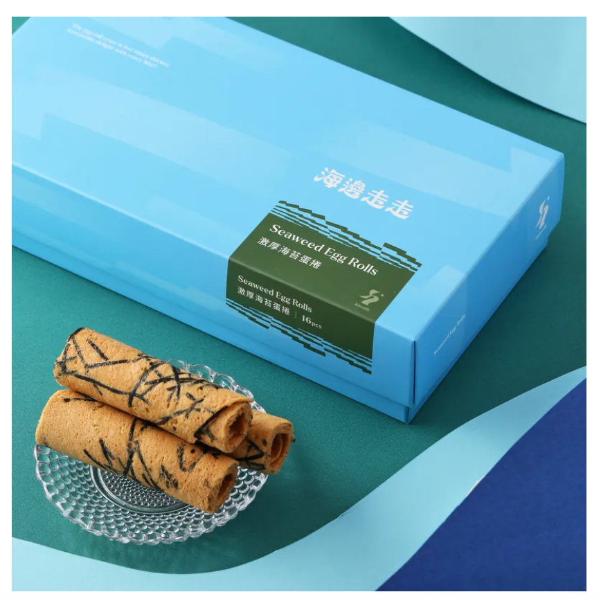 Hiwalk Seaweed Egg Rolls N 1 box