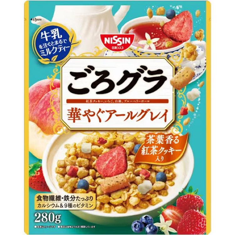 Nissin Cisco Earl Grey Granola 280g 1 each