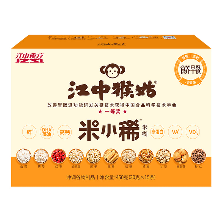 江中米小稀 孕产妇代餐 450g*1 箱 450 克