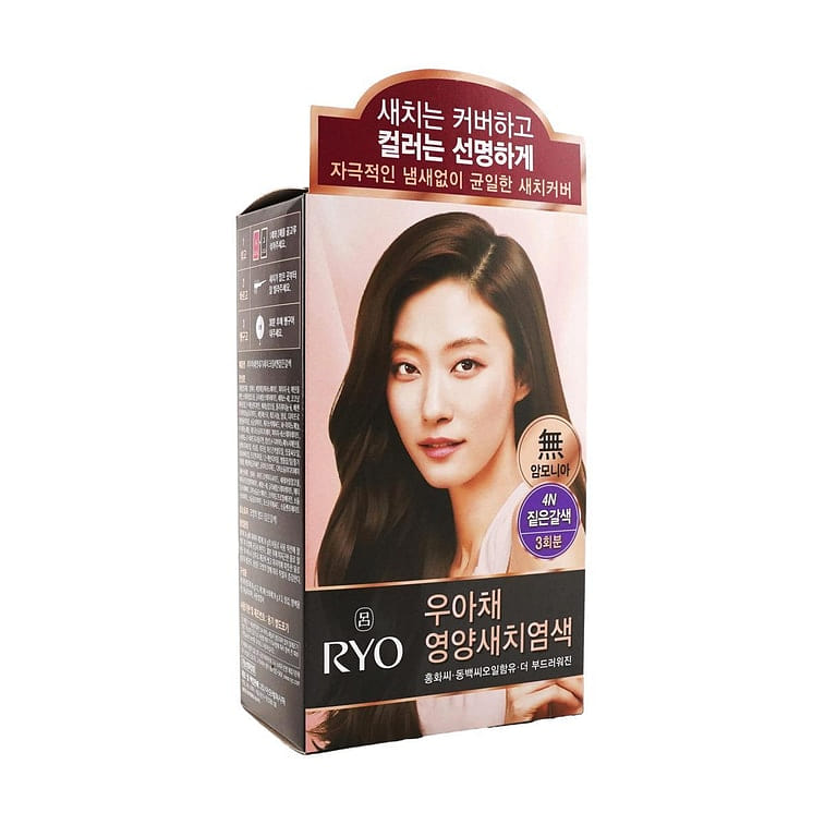 RYO Deep Brown Hair Dye #4N 1 each