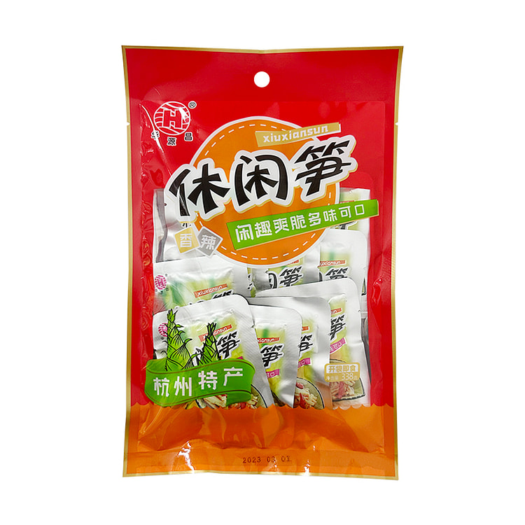 华源昌即食香辣香辣笋重辣338g*1袋