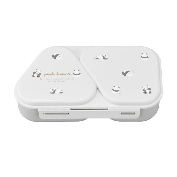 OSK 熊猫图案 饭团专用抗菌模具便当盒 1 个