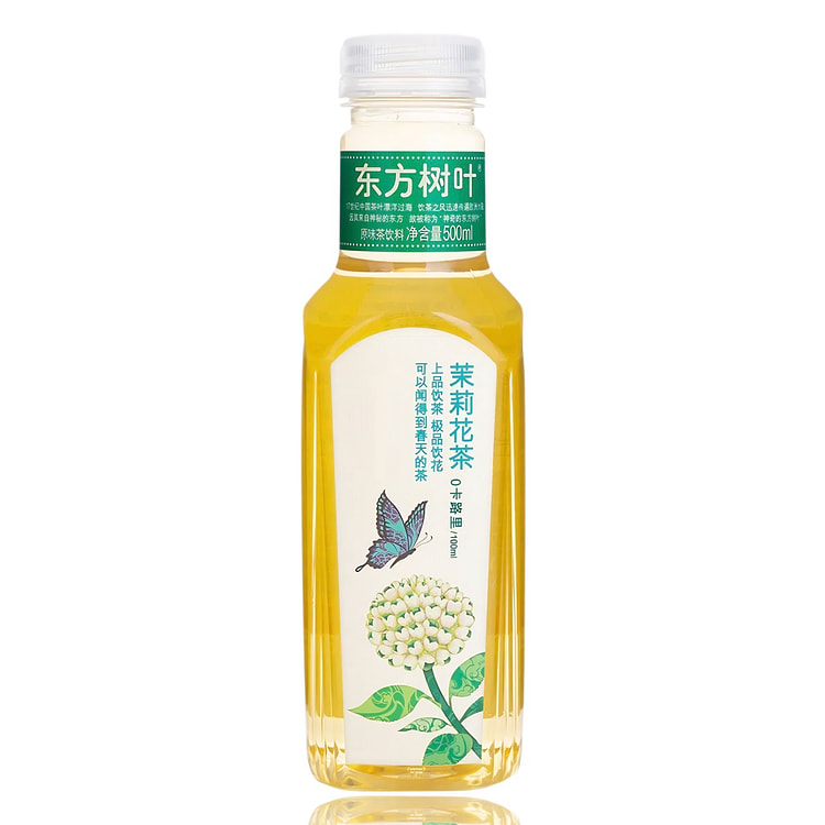 东方树叶 茉莉花茶 0糖0卡 500毫升 1 瓶