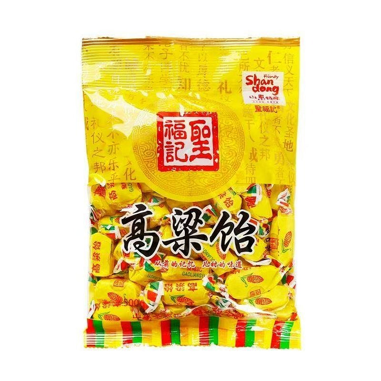 高粱饴拉丝软糖老式怡糖零食水果糖果500g原味