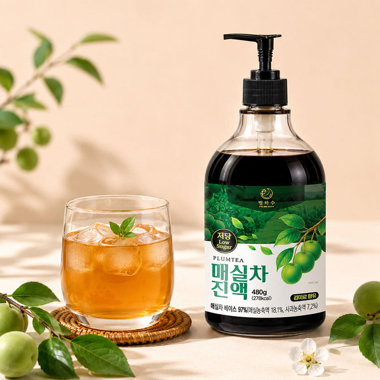 Korean Domestic Plum Extract Tea Concentrate 480 g