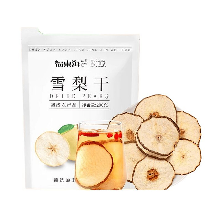 源地珍 雪梨干片 200 克