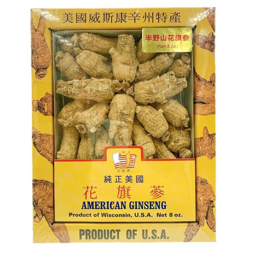 Premium American Ginseng Root- Short-Extra Large Size (8 oz) 1 개입