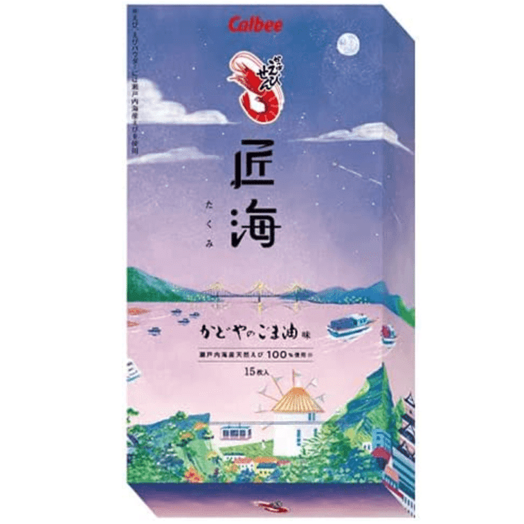 CALBEE TAKUMI Kappa Ebisen Fragrance oil flavor 15 pcs 15 each