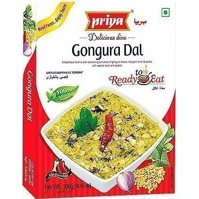 Priya Gongura Dal (Ready-to-Eat), 10.6 oz box 10.6 oz