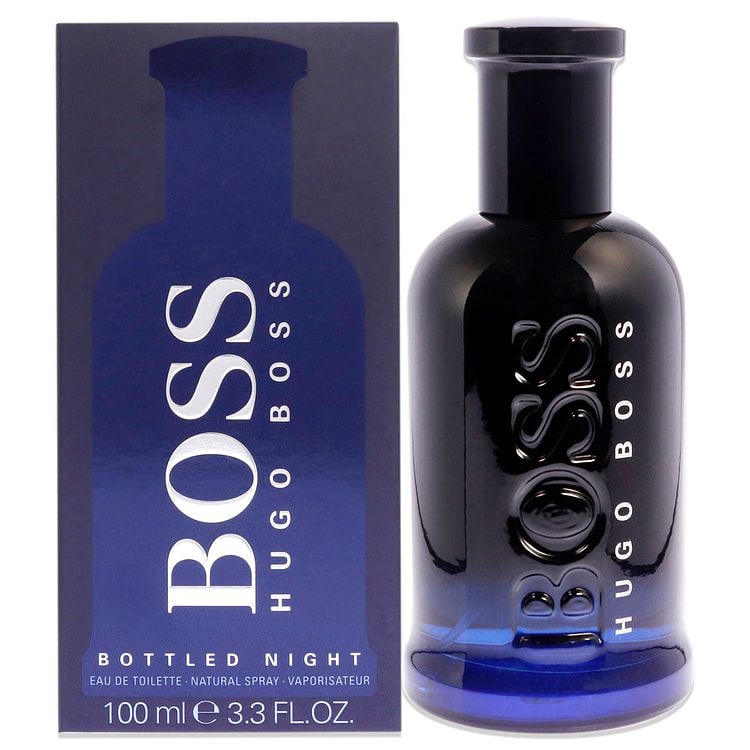 Hugo Boss의 Boss Bottled Night for Men - 3.3 oz EDT 스프레이