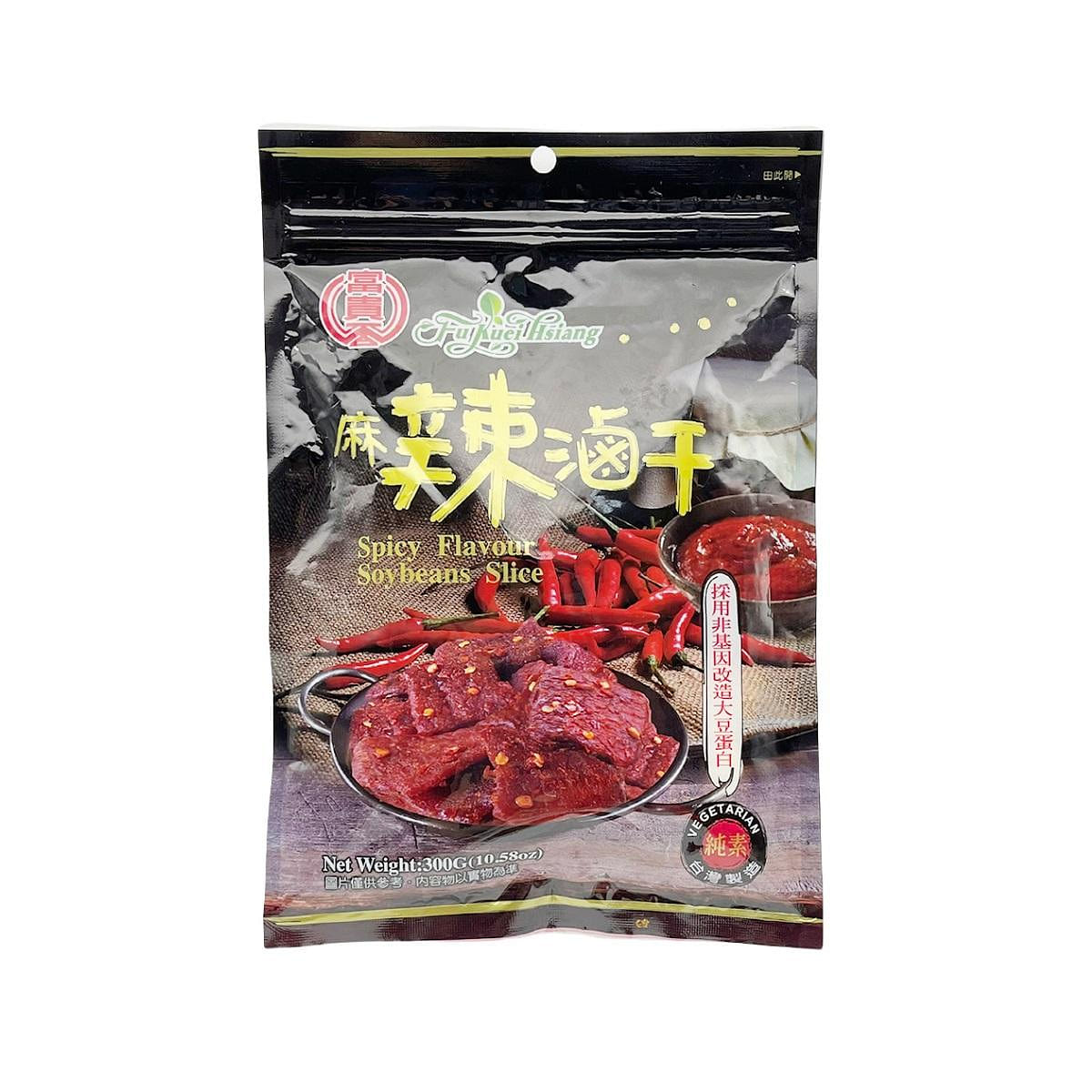 台湾【富贵香】麻辣卤干(纯素) 300 克