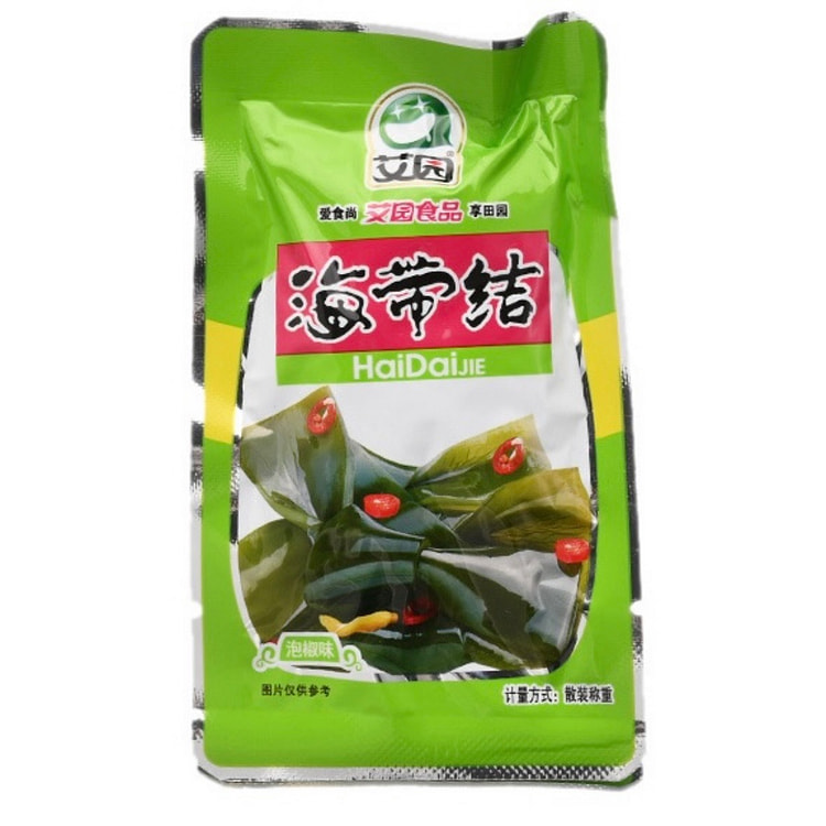 【艾园】海带结泡椒味25克（±5克）