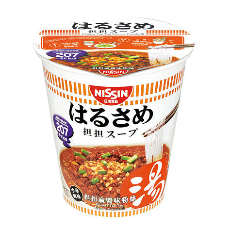 NISSIN Glass Noodles Chinese Tantan Flv 61g 1 each