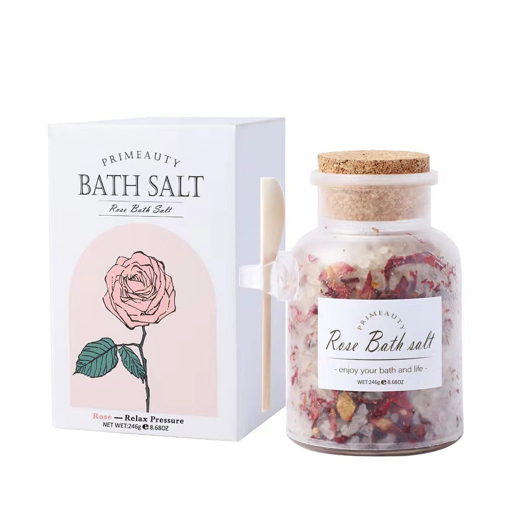 Dried Flower Bath Salts Clean Moisturizing Bath Take Bath Foot Soak-Rose 1 個