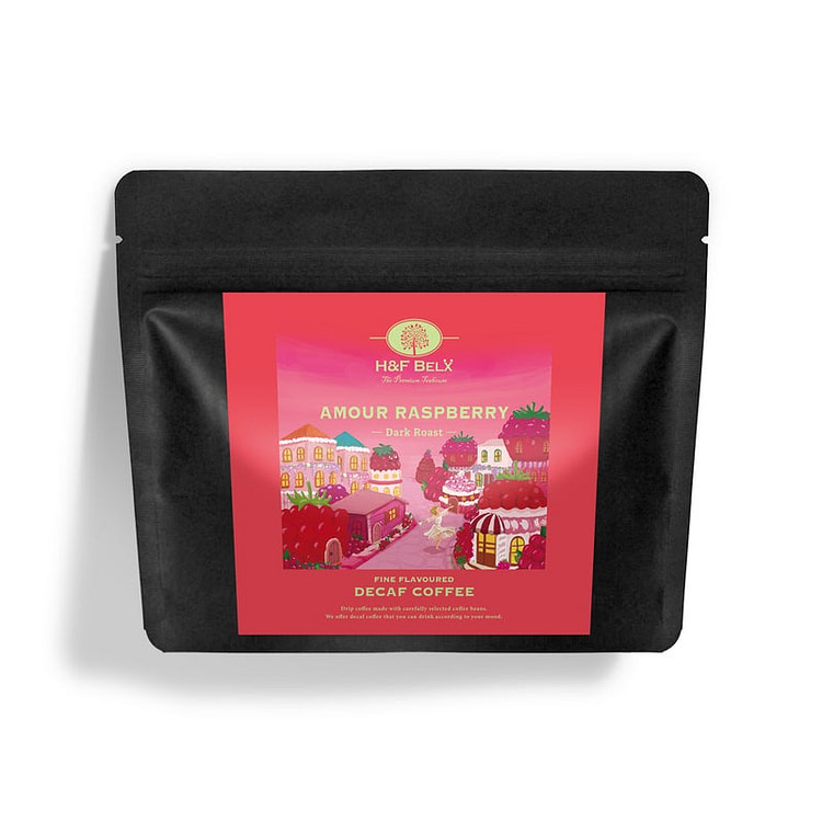 H&F BELX Raspberry Decaf Drip Coffee 5pcs 1 each