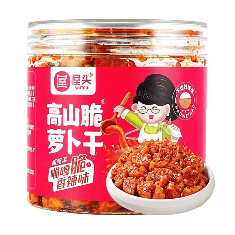 House-style spicy and crispy dried radish 206 g