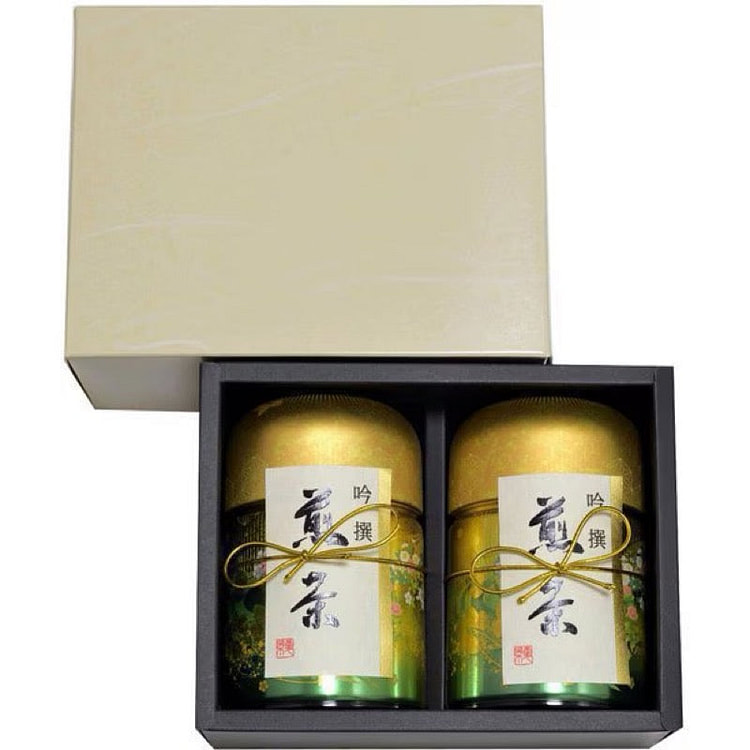 Hagiri 静冈茶礼品套装，安倍之雫，90g 1 份