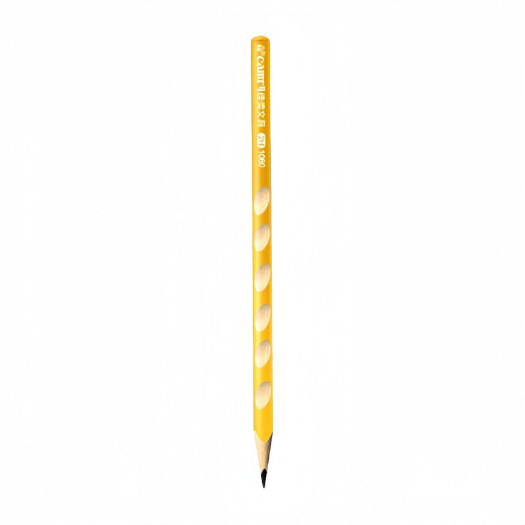 2H Triangular Hole Grip Thin Shaft Pencil 1pc 1 count