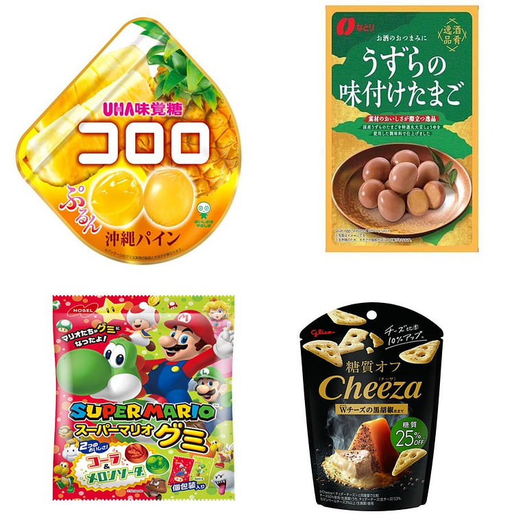 日本直邮 追剧必备 零食组合 超值礼包