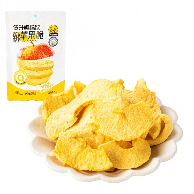 神探伍伍 低GI原切苹果脆 20 克