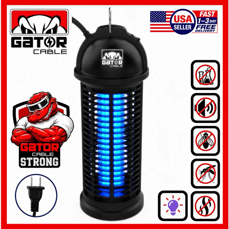 Electric LED Mosquito & Fly Zapper Killer Lamp 1 pack