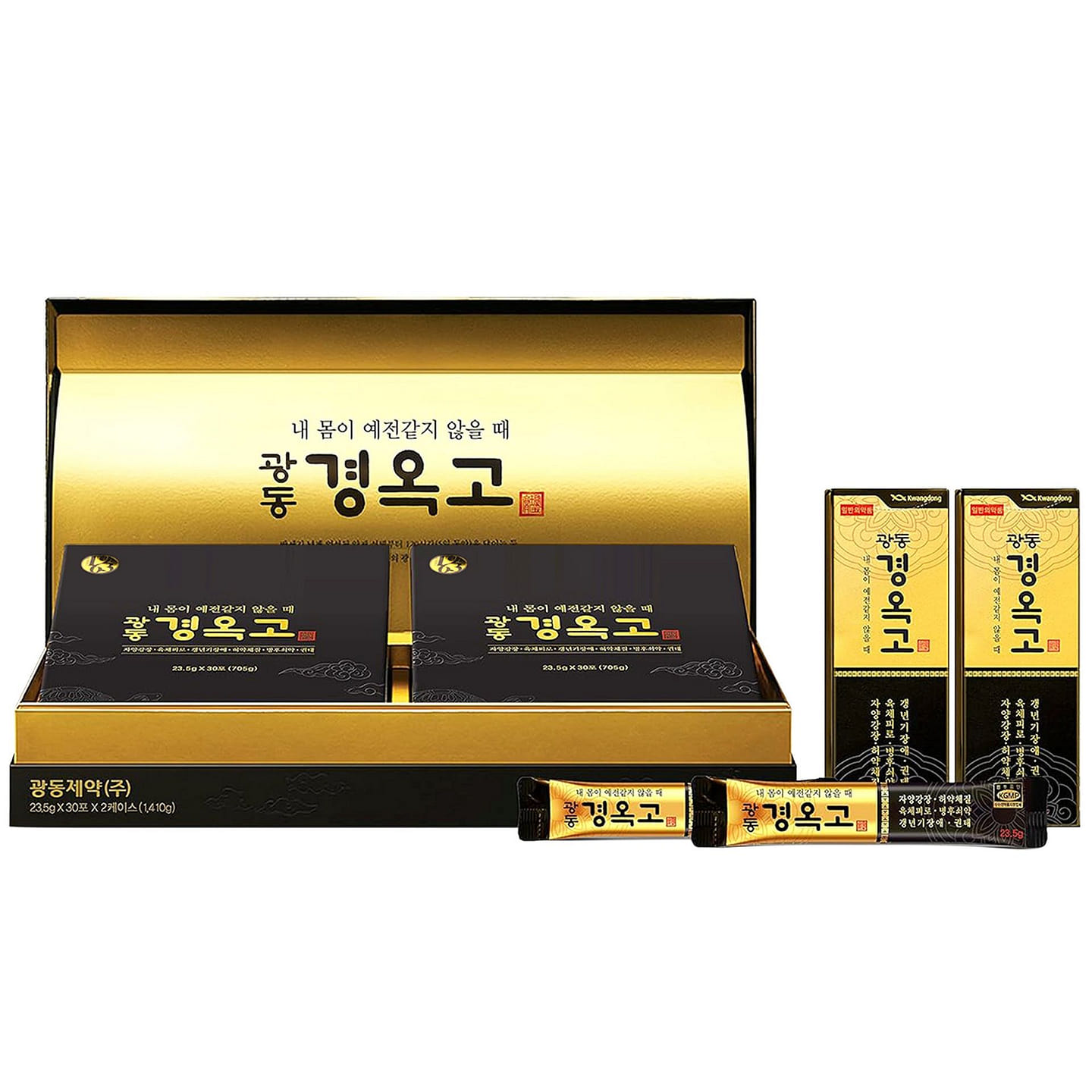 Kwangdong Kyung Ok Ko Premium Korean Herbal Supplement 60 Packs 1 each