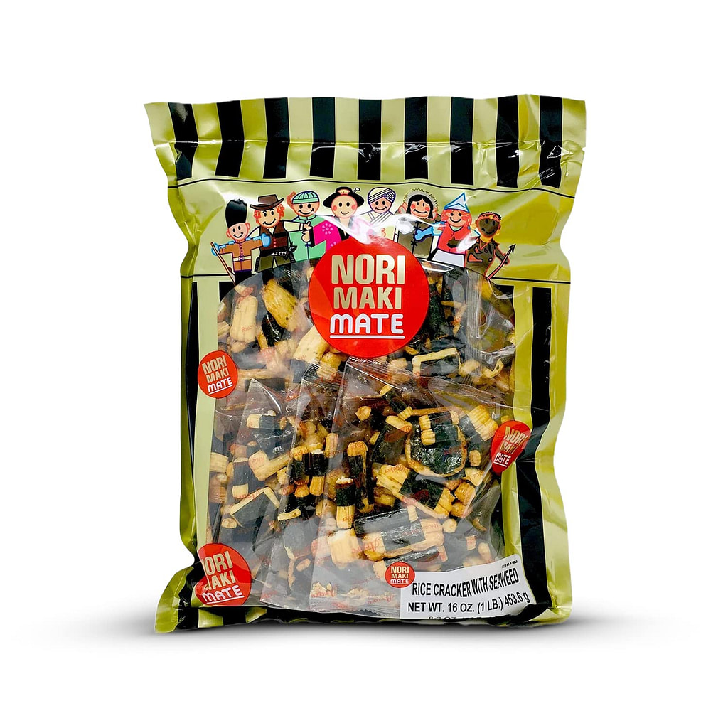 Get Shirakiku Nori Maki Mate Rice Crackers With Seaweed Delivered