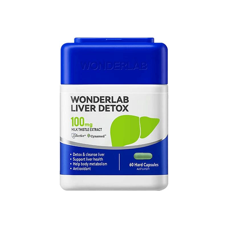 WONDERLAB LIVER DETOX 60 Capsules 1 bottle