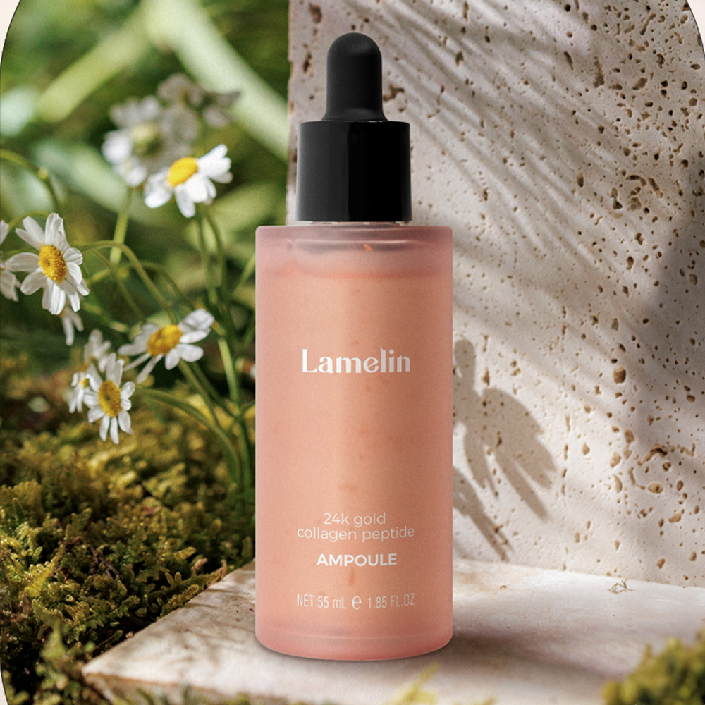 Get Korea Direct - LAMELIN 24K Gold Collagen Peptide Ampoule 55ml
