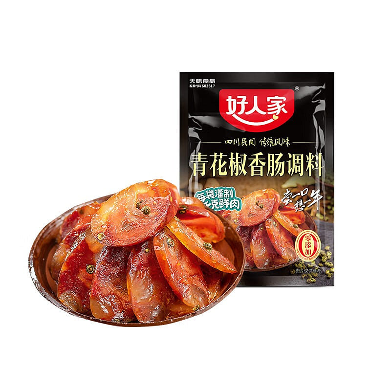 Hao Ren Jia Sichuan Green Pepper Sausage Marinade 220 g